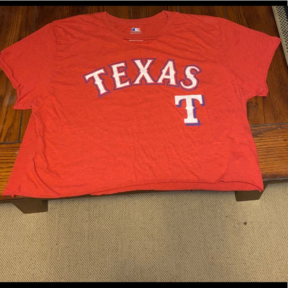 Texas Rangers crop top